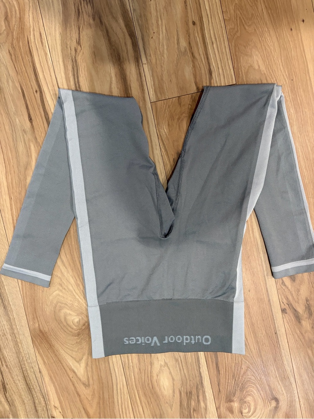 Outdoor Voices Women’s Gray Seamless Leggings